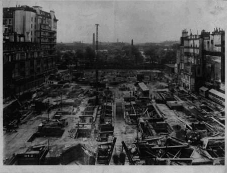 12 June 1931.  Shell Mex House site